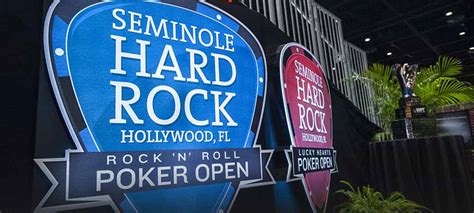 2021 Seminole Rock ‘N’ Roll Poker Open Sets Florida.